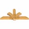 Ekena Millwork Redmond Rough Sawn Timber Gable Bracket, Western Red Cedar, 60"W x 30"H x 4"D x 6"F, 12/12 Pitch GBW060X30X0406RED00RWR - alternate 3
